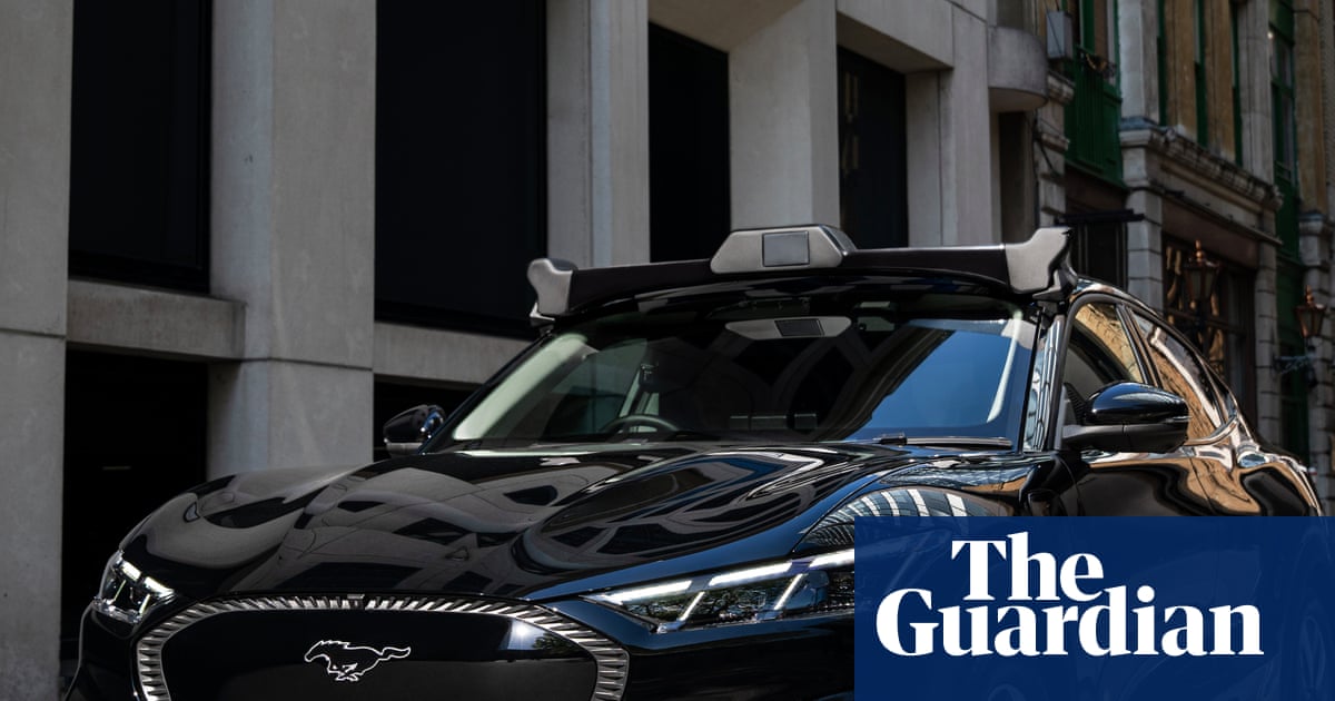 London’s first self-driving taxis for hire hit the streets