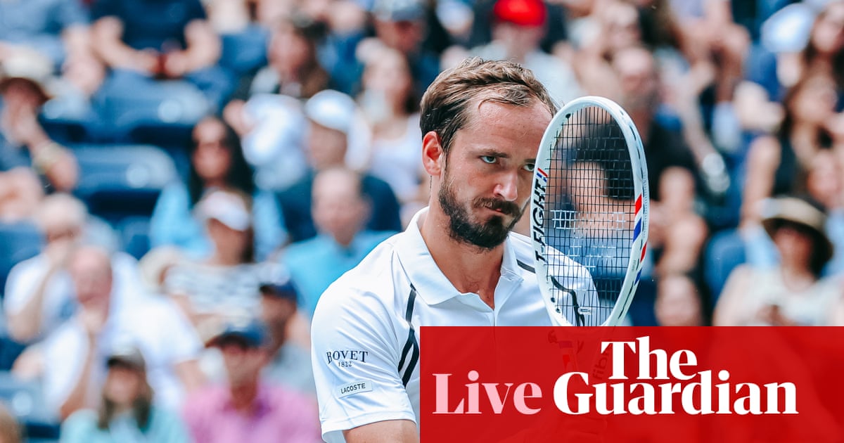 US Open tennis 2026: Medvedev v Tiafoe, Alcaraz sees off Paul, Sabalenka and Noskova win on day eight – live