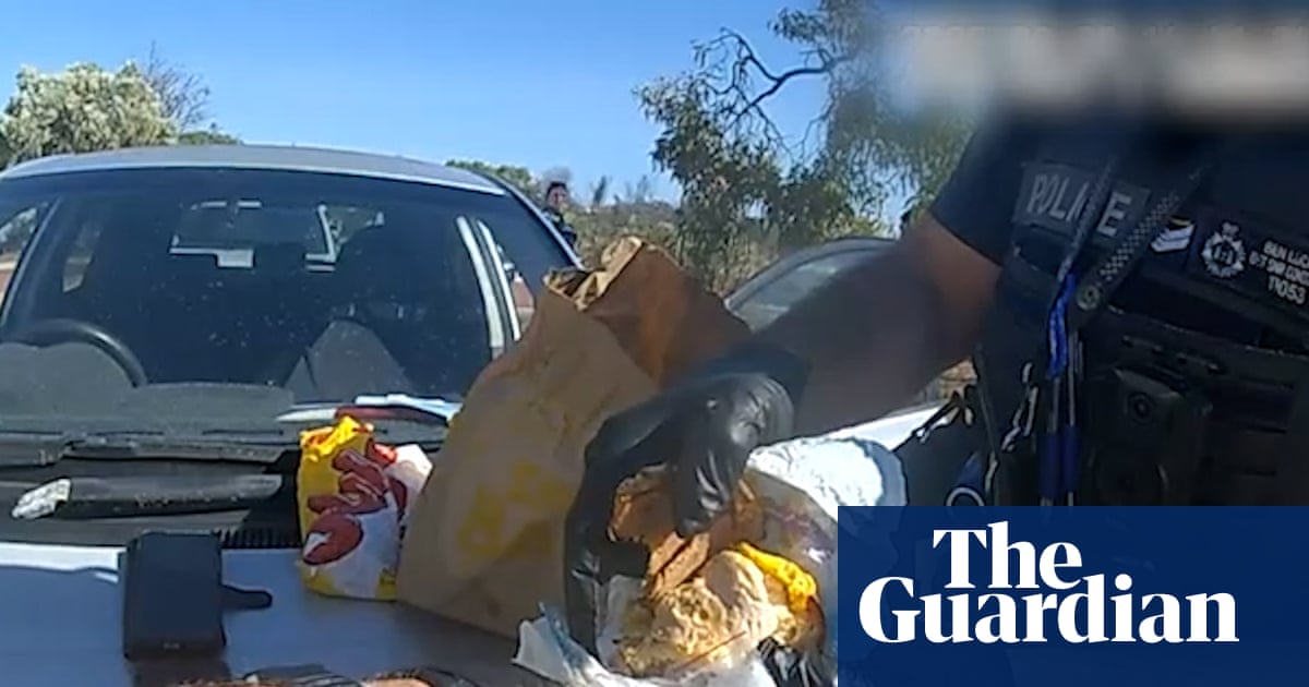 Meal deal: meth found hidden inside McMuffin during a police car search in Western Australia