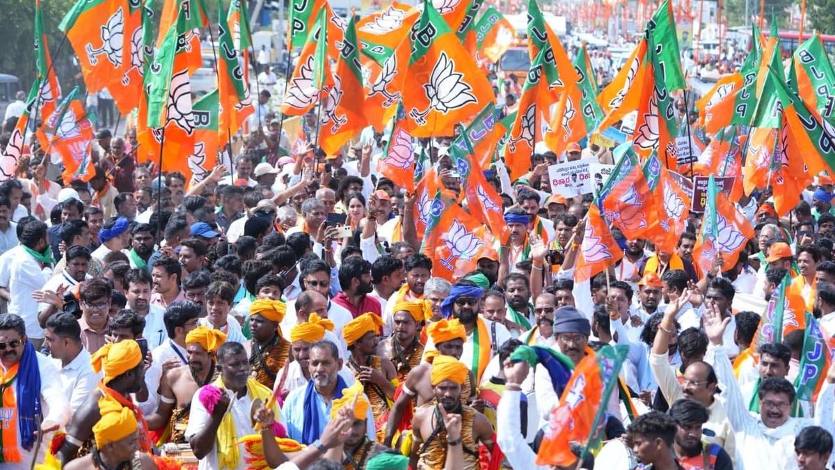 BJP launches 10-day padayatra against ‘corruption’ in Congress govt.