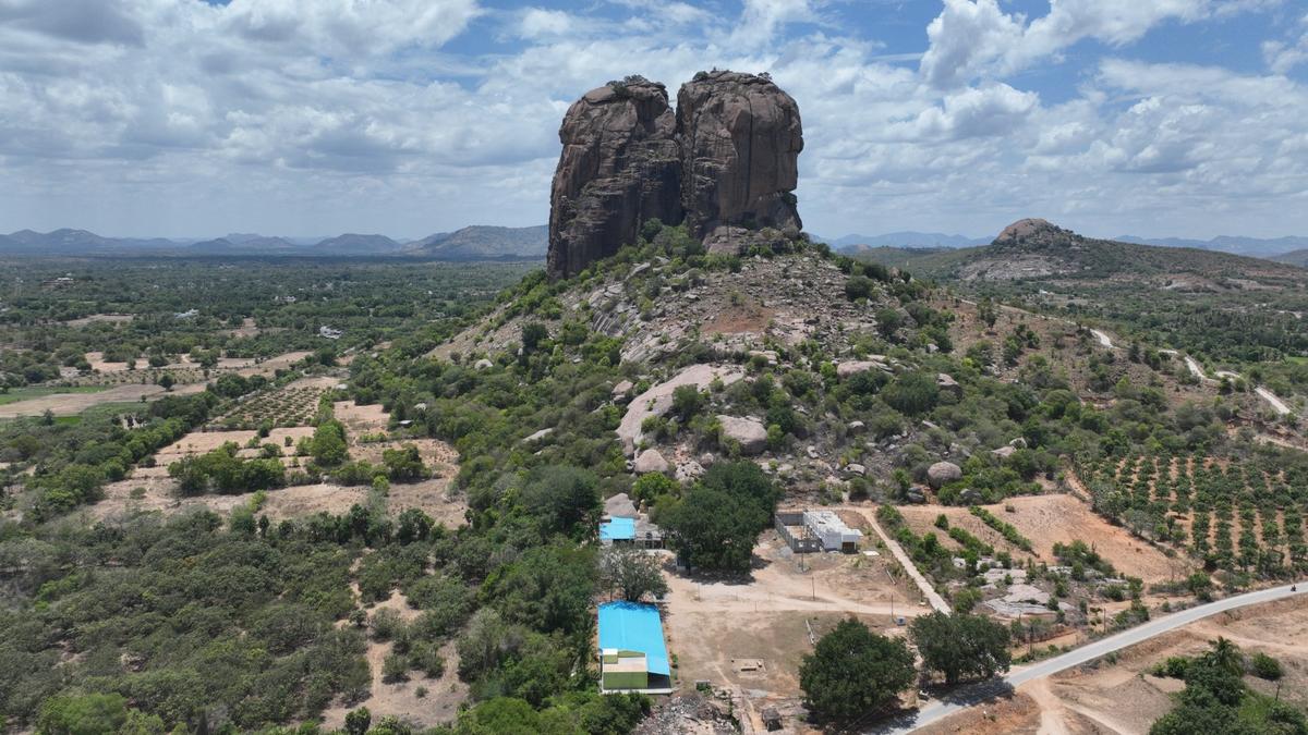 Puligundu’s 1,000-foot twin rock peaks near Chittoor to be developed for adventure, eco and temple tourism