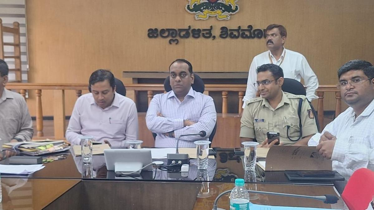 Shivamogga DC directs officers to auction seized sand as per law
