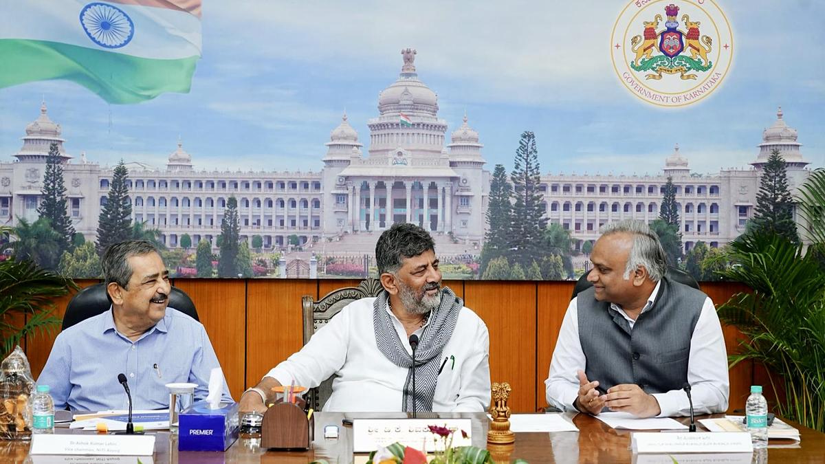 NITI Aayog tells Karnataka to consider building a ‘second Bengaluru’ to ease pressure on capital