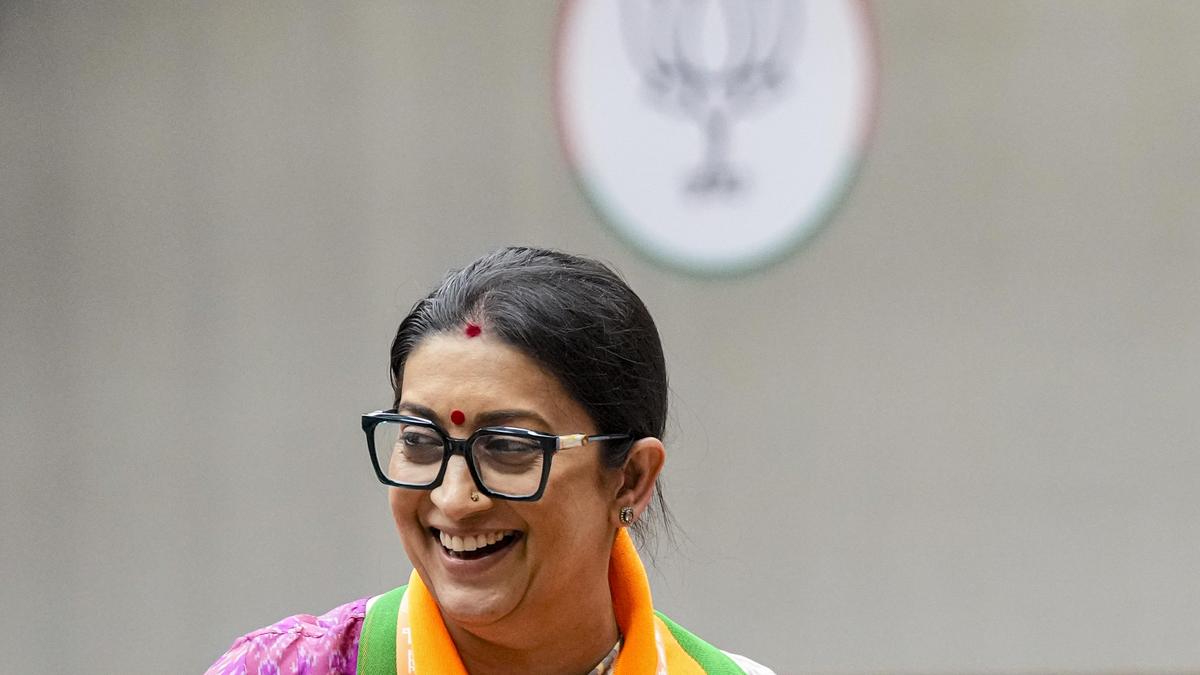 BJP appoints State in-charges; Smriti Irani gets Haryana, Chhattisgarh; Ram Madhav T.N., Uttarakhand