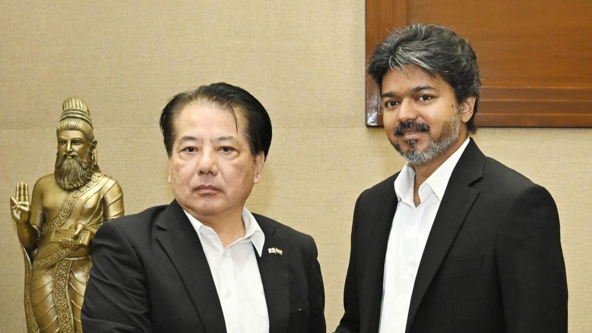 Envoys of Japan, U.K. in Chennai call on Vijay