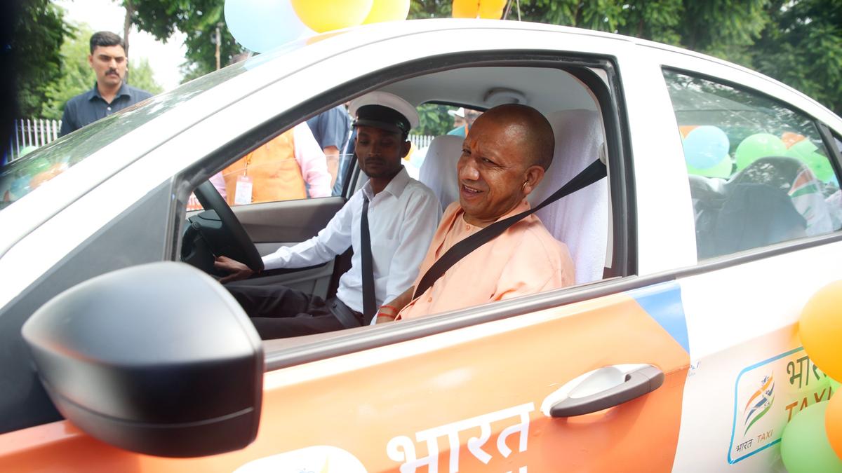 U.P. CM Yogi launches Bharat Taxi and Mukhyamantri Krishak Samriddhi Yojana