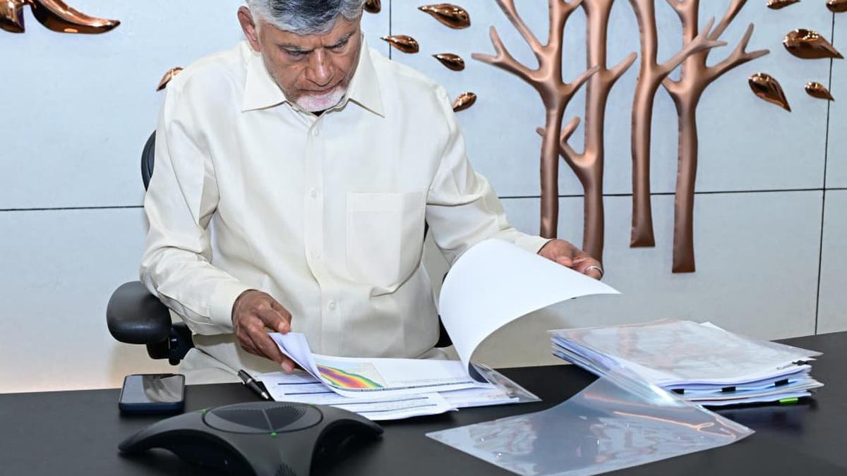 Naidu tells Collectors to stay alert, restore roads and move people from landslip-prone areas as rain continues