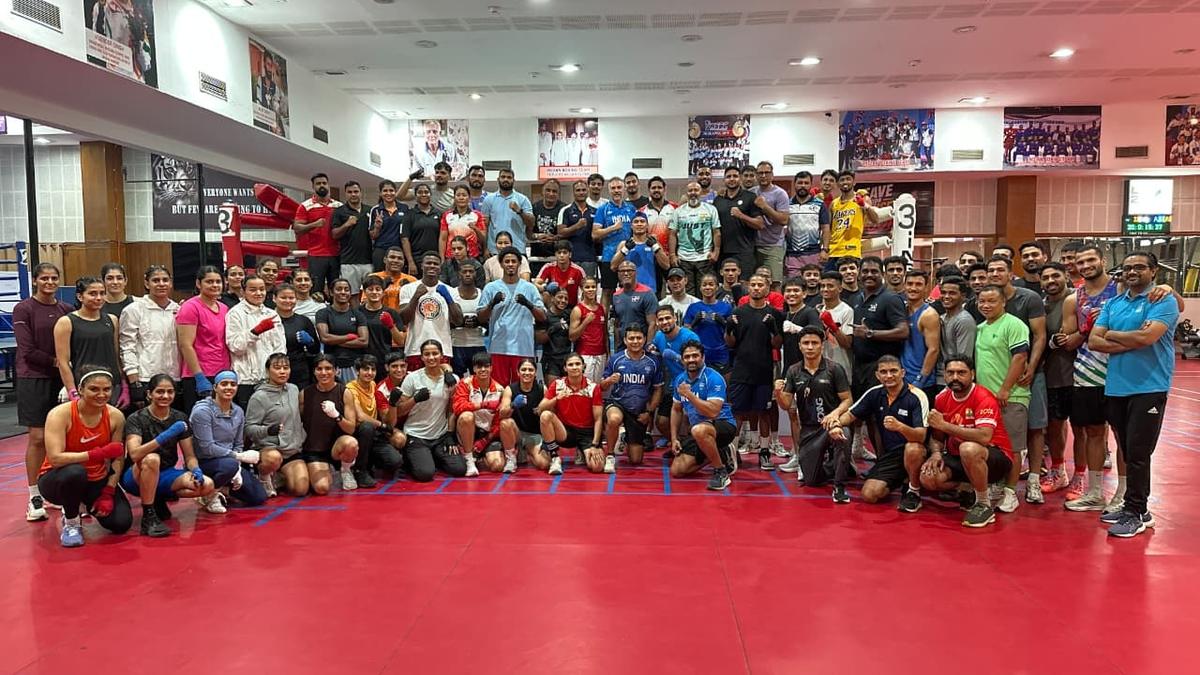 Indian boxers spar with Dominicans and Iranians ahead of Asian Games