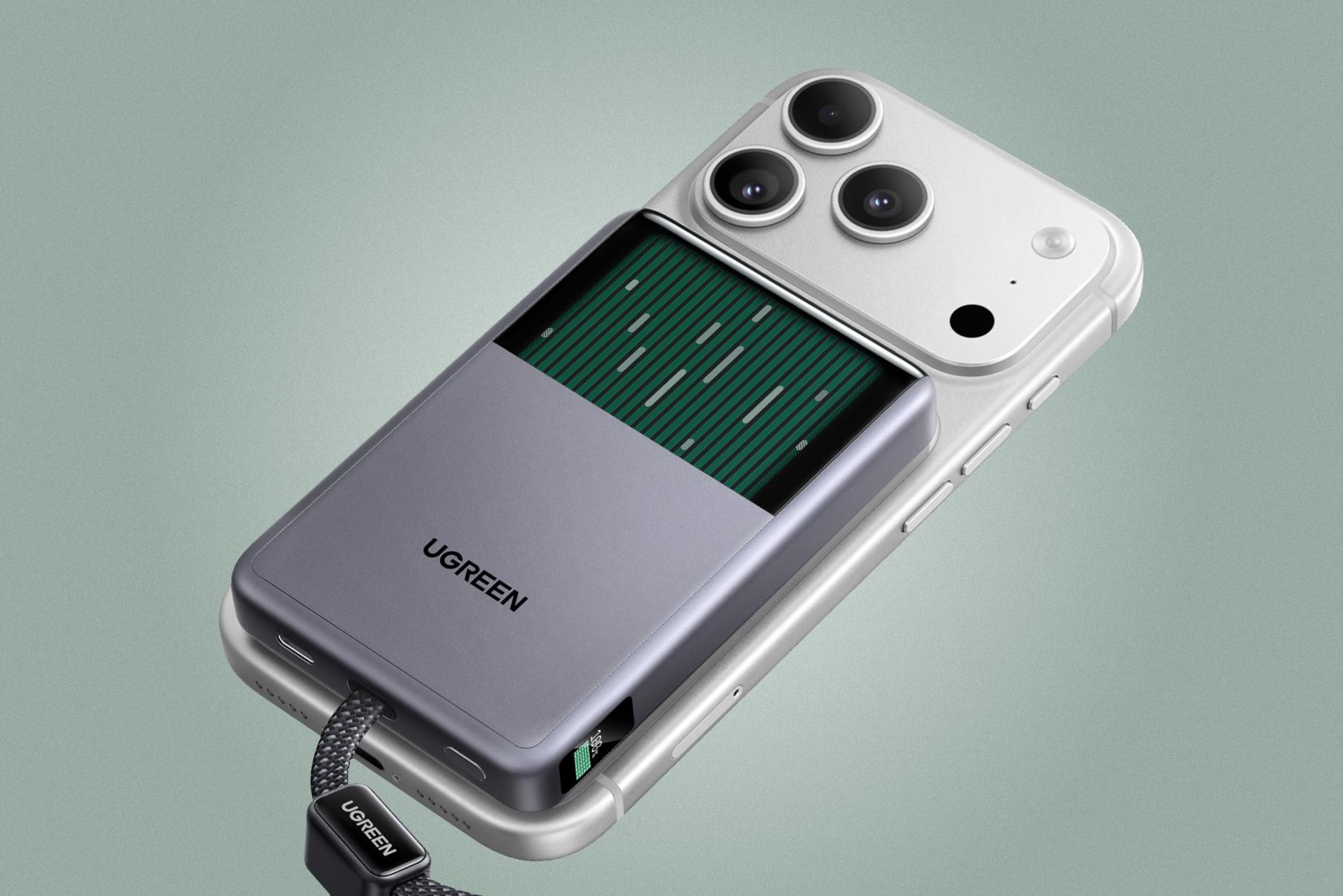 You can watch the coolant flow inside Ugreen’s liquid-cooled power bank