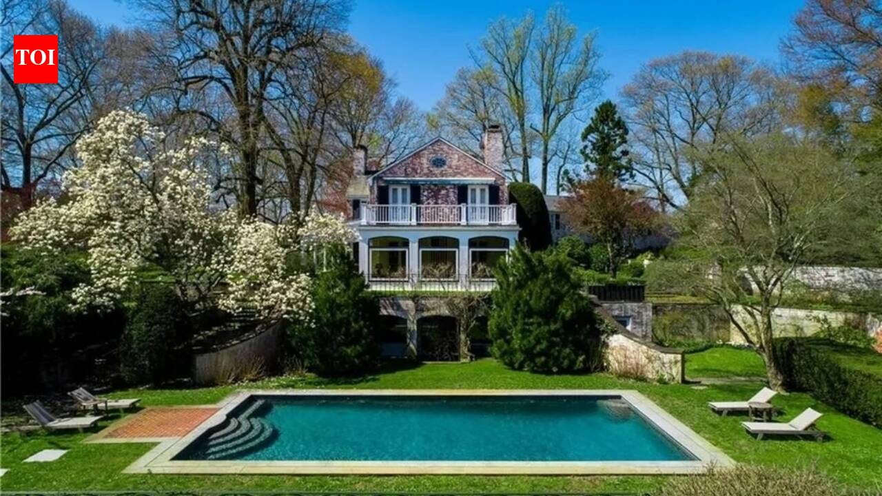Richard Gere's Connecticut estate was demolished, but its 1938 library survived