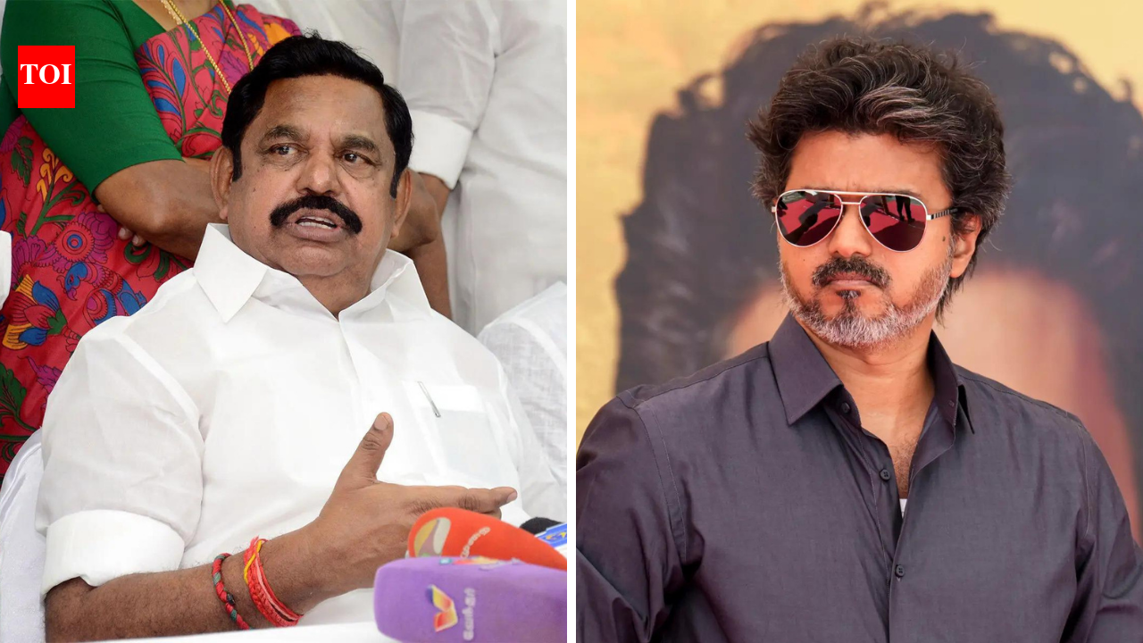 'Can even become US president': EPS takes dig at Vijay's 'PM ambitions'