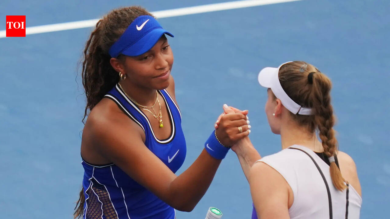 Frodin, who played Serena's body double in a movie, loses in US Open debut
