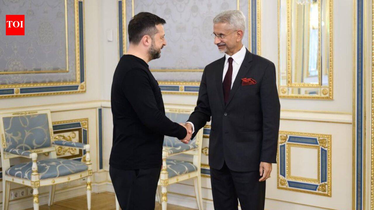 Jaishankar meets Zelenskyy: Talks focus on bilateral cooperation, Ukraine conflict
