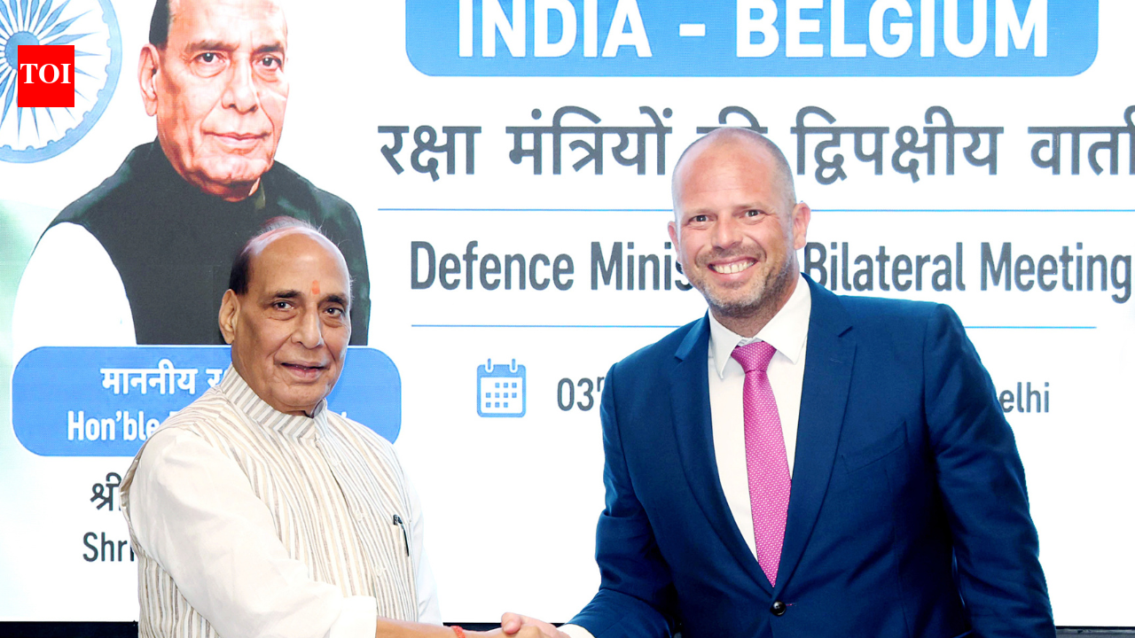 Don’t share any sensitive tech with Pak, Rajnath asks Belgian minister