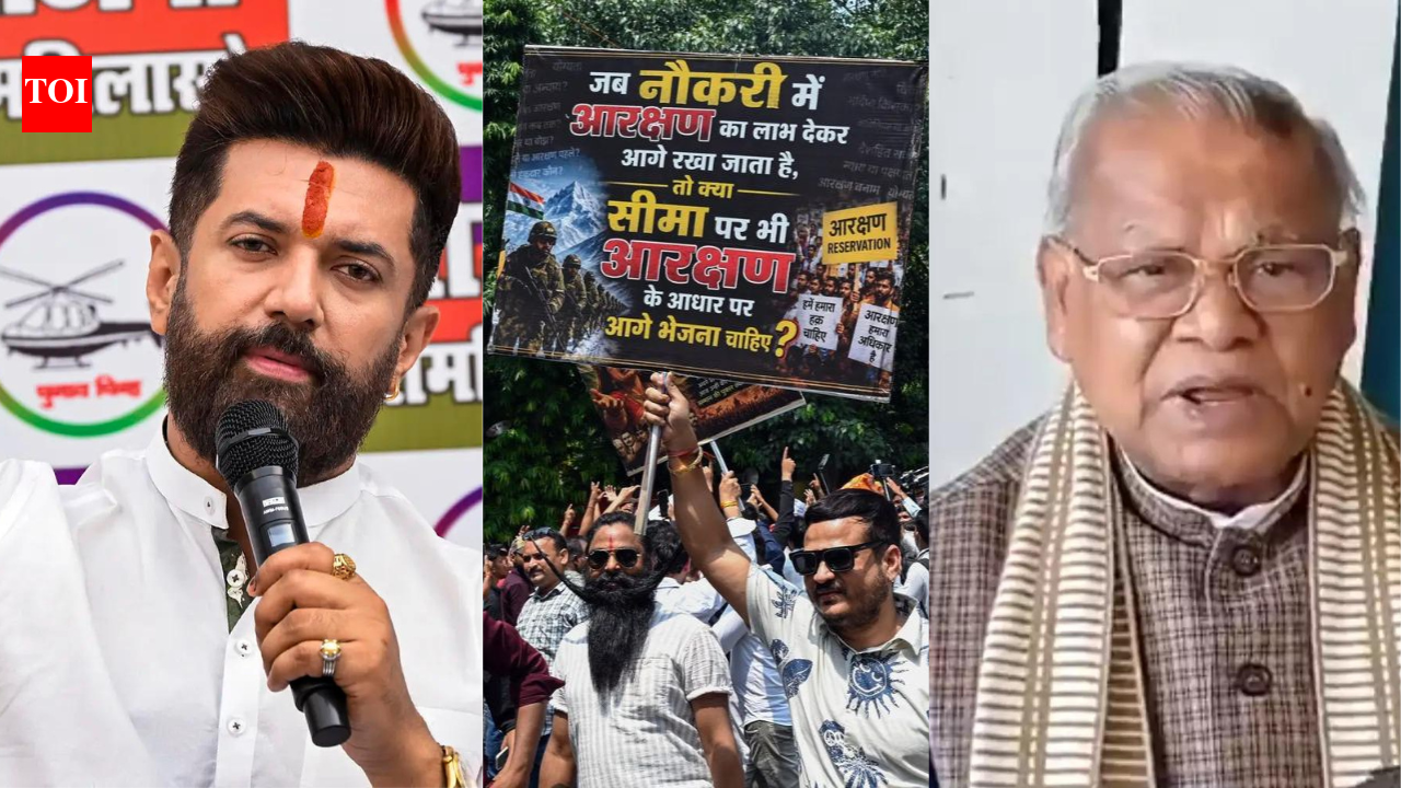 Chirag Paswan vs Jitan Manjhi in Bihar: SC 'creamy layer' debate divides NDA; will it open up a Pandora's box?