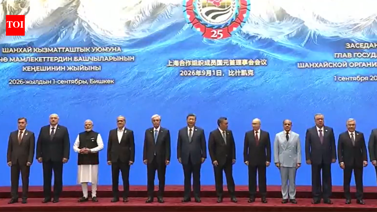 Watch: PM Modi shares warm handshakes with Xi, Putin at SCO Summit