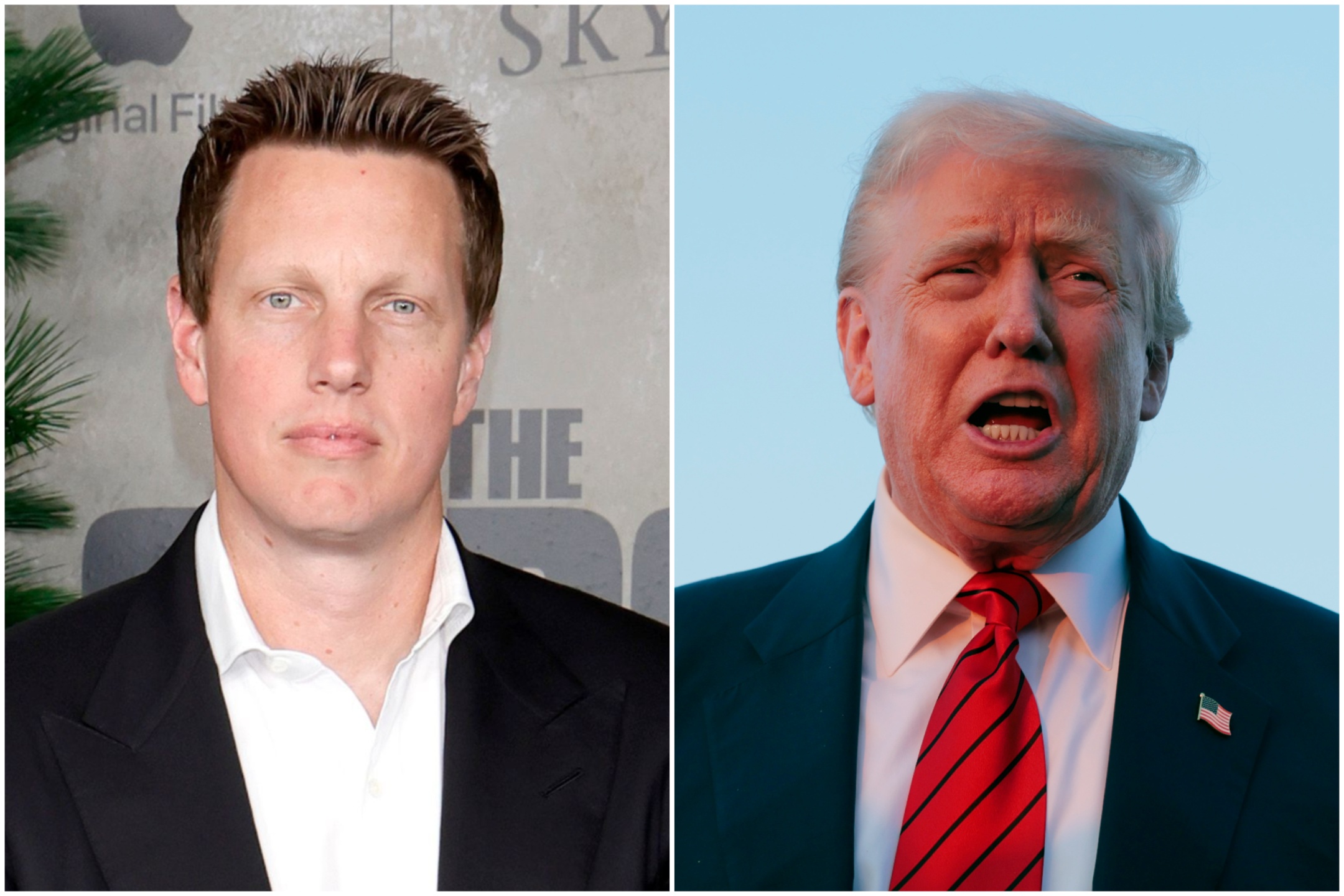 ‘Ellison Is Trump’s B!tch!’ Banner Flies Over Paramount Lot in Protest of Warner Bros. Merger