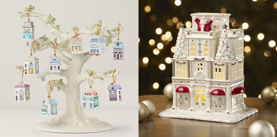 Official Lenox Christmas Ornaments and Mistletoe Village Figurines Are Up to 44% Off During This Rare Holiday Sale