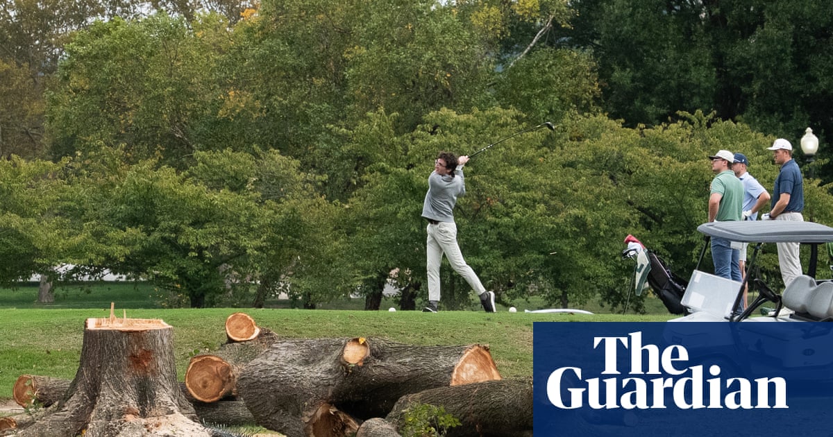 Judge orders Trump administration to halt work on historic DC golf course – The Guardian