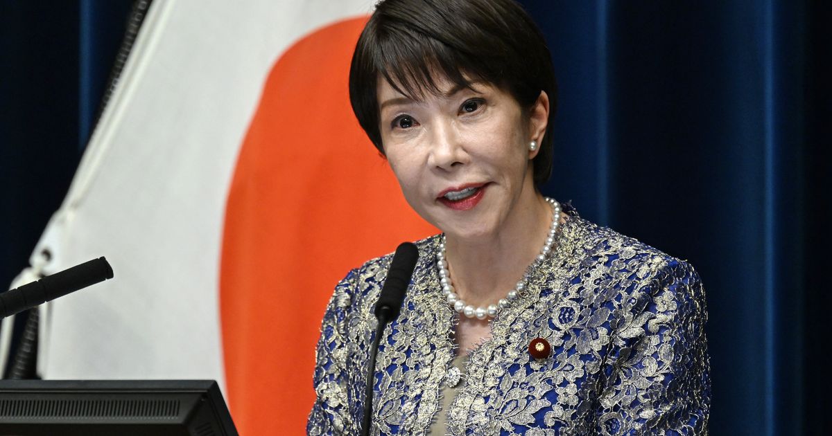Japan's Takaichi says chores and makeup add hours to her workday, sparking debate on gender roles – WRAL