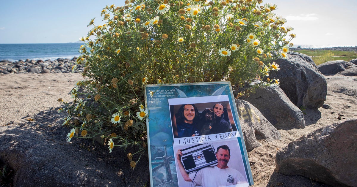 Mexican killers of U.S., Australian surfers sentenced to 158 years in prison – CBS News