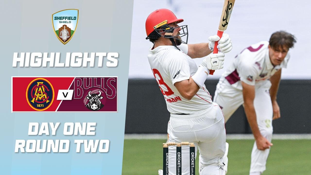 South Australia v Queensland | Sheffield Shield | Day One – cricket.com.au