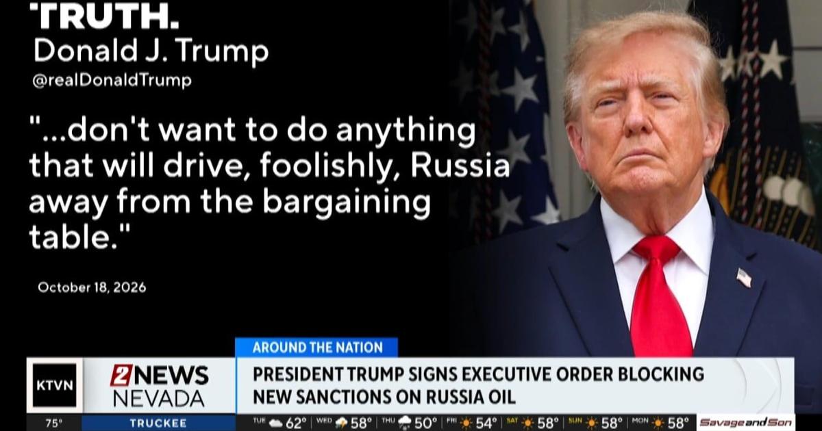 President blocks oil sanctions against Russia – KTVN
