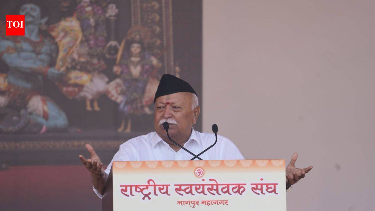 RSS chief cites France, Nepal, Bangladesh upheavals to question regime change, says it won’t happen in In – The Times of India