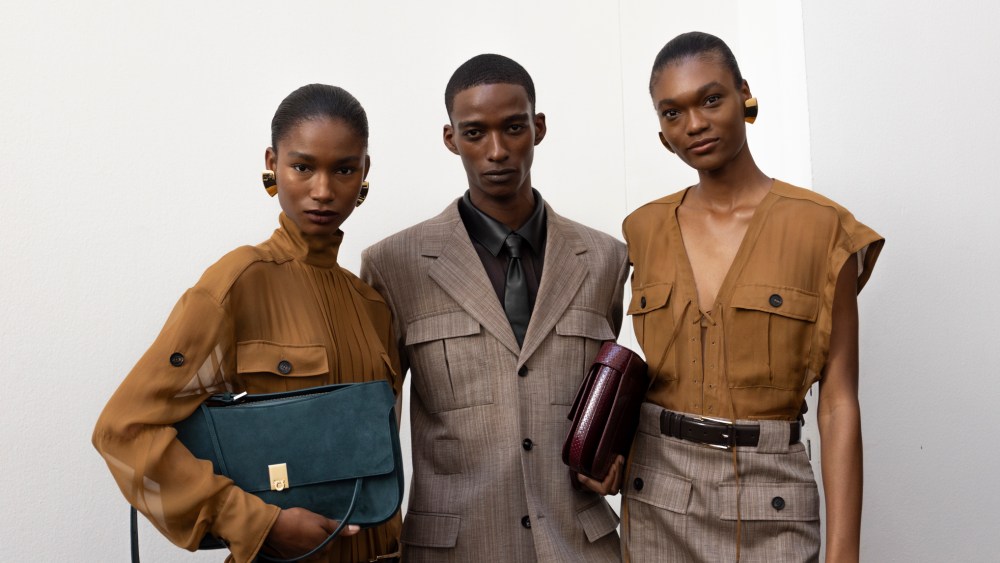 Backstage at Ferragamo Spring 2027 Ready-to-Wear Collection