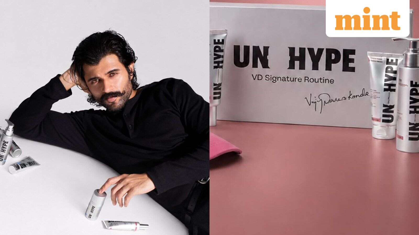 Exclusive | Vijay Deverakonda UNHYPE startup mints ₹1.3 cr; Arjun Reddy star recalls growing up without skincare access – Livemint