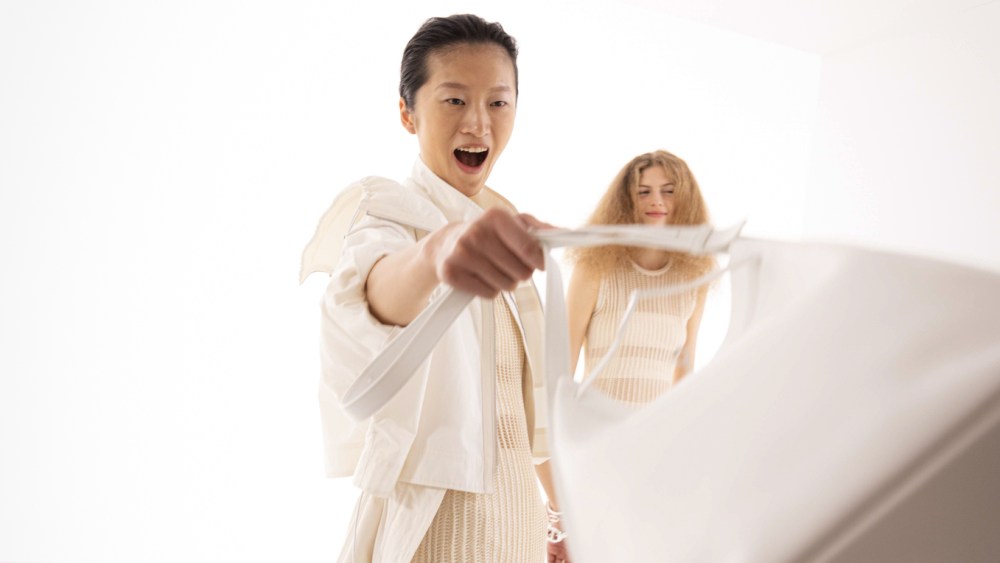 Backstage at Hermès Spring 2027 Ready-to-Wear Collection