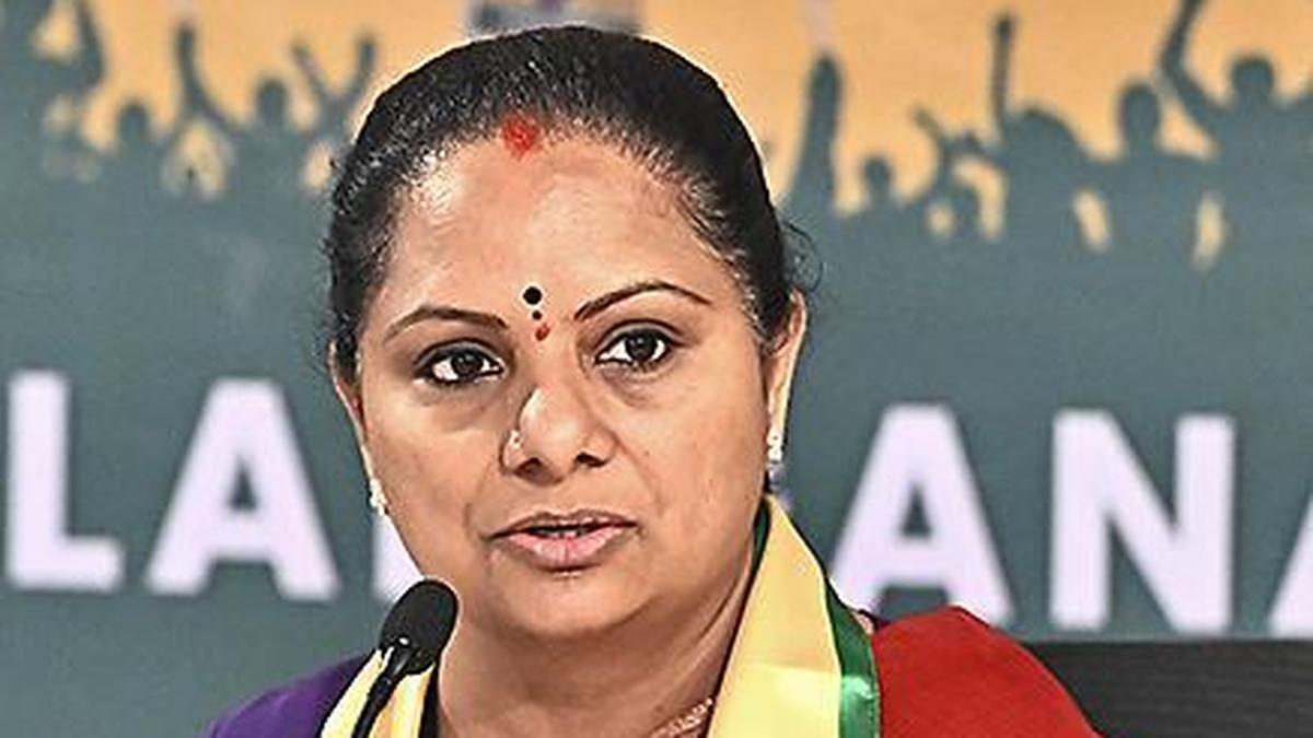 Kavitha accuses Congress government of neglecting farmers’ woes