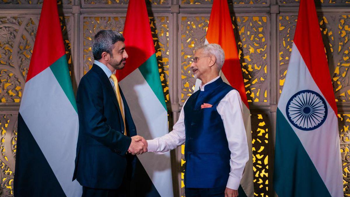 Jaishankar holds talks with UAE’s Foreign Minister in Mumbai; says West Asia situation matter of 'deep concern'