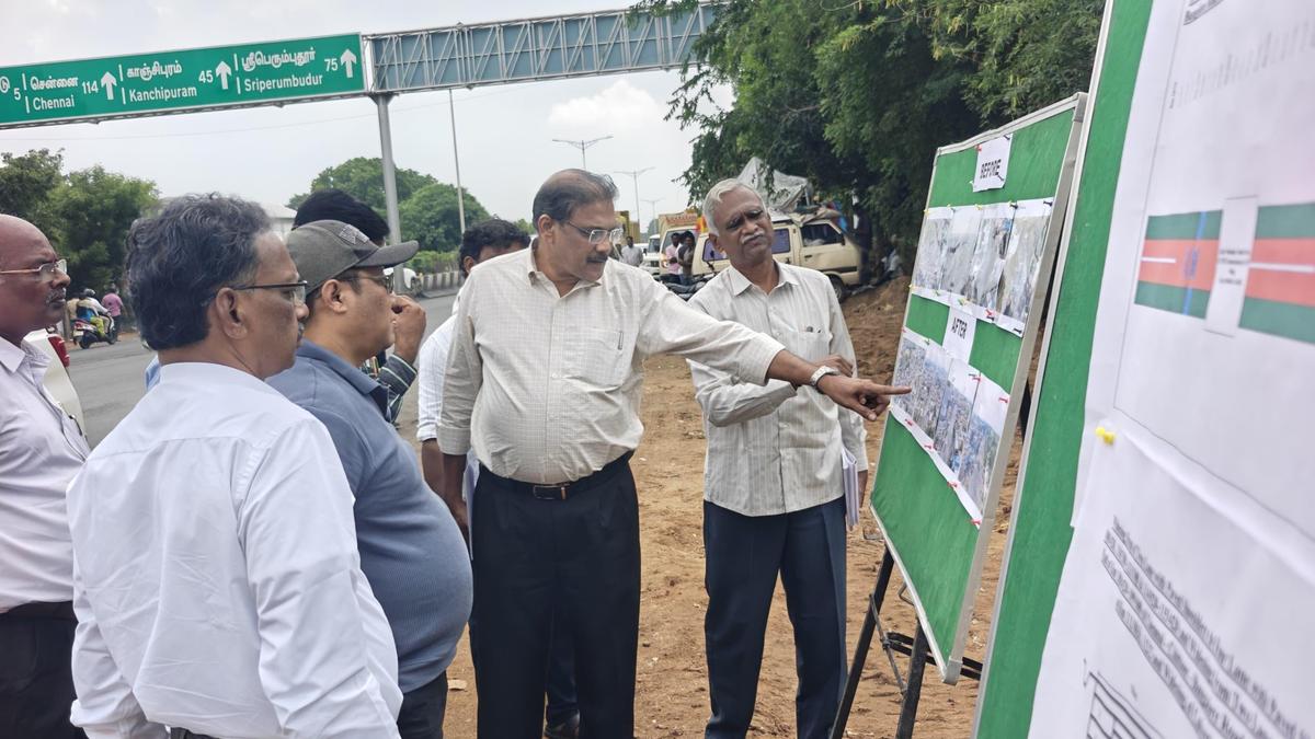 State Highways Dept. to complete widening of BHEL Feeder Road in Ranipet by December