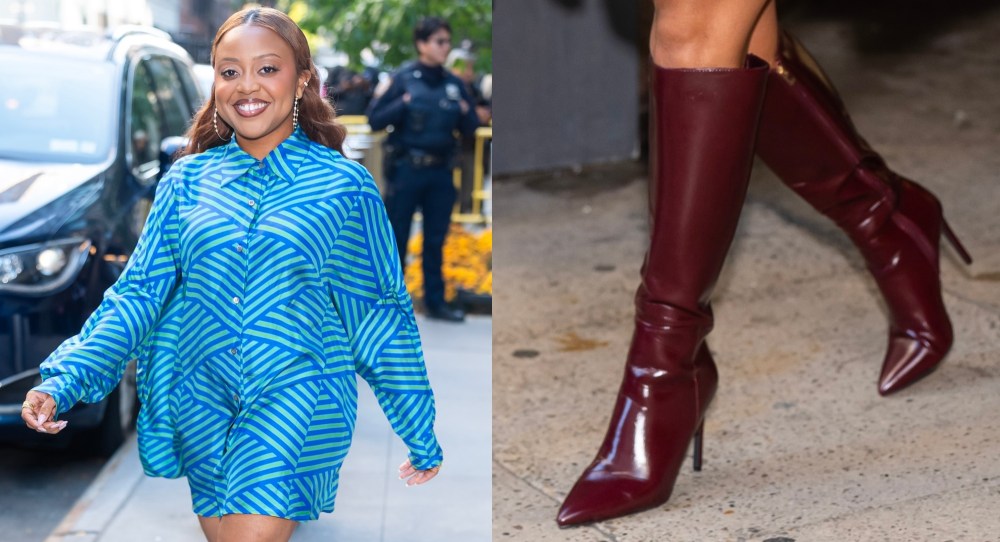 Quinta Brunson Delivers Three Looks With Two Fall-Ready Heels Promoting ‘Abbott Elementary’ in NYC