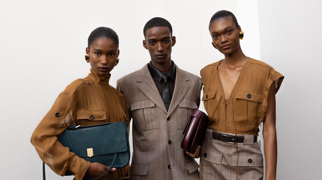 Backstage at Ferragamo Spring 2027 Ready-to-Wear Collection